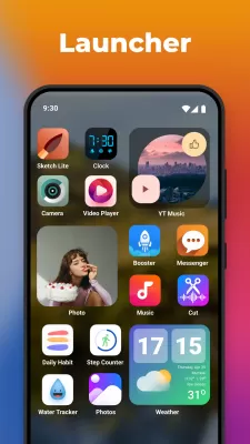 Launcher and Themes screenshot1