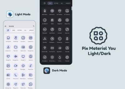 Pix Material You Light/Dark screenshot3