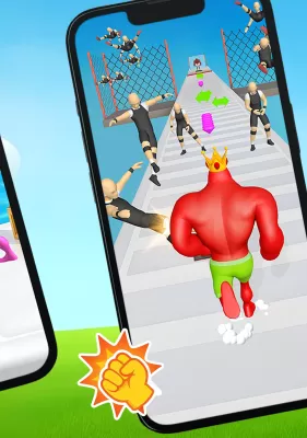 Big Man Race 3D screenshot1