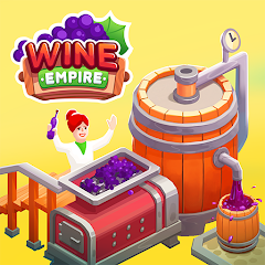 Wine Factory Idle Tycoon Game MOD APK icon