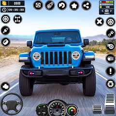 Offroad Car Driving Jeep Games MOD APK icon