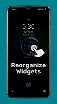 Lockscreen Widgets and Drawer screenshot2