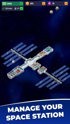 Idle Space Station screenshot1