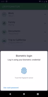 Cryptomator screenshot2
