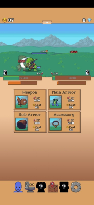 Idle Grindia: Dungeon Quest screenshot1