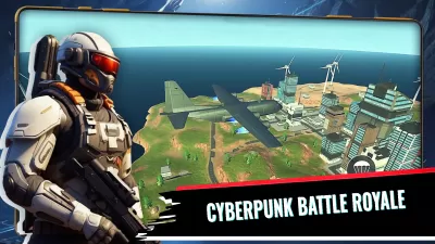 Cyber Gun: Battle Royale Games screenshot1