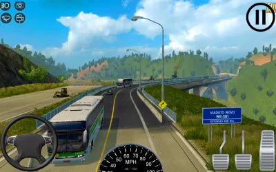 Euro Coach Bus Simulator Games screenshot1