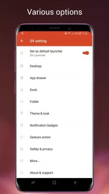 Super S9 Launcher screenshot1