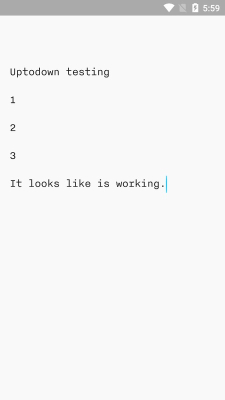 iA Writer screenshot1
