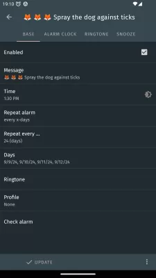 Alarm clock PRO screenshot4