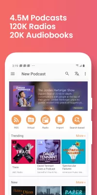 Podcast Addict screenshot1