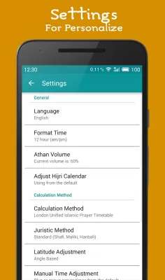 Prayer Times, Adhan, Qibla screenshot1