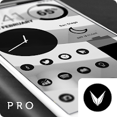 Dark Void Pro - Black Icons MOD APK