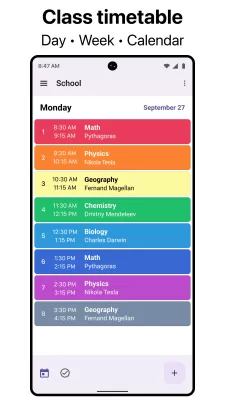 Smart Timetable screenshot2