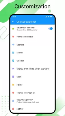 One S24 Launcher screenshot3