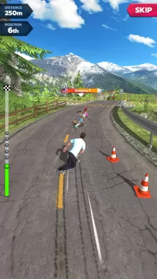 Downhill Race League screenshot1