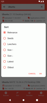 Torrent Search Revolution screenshot4