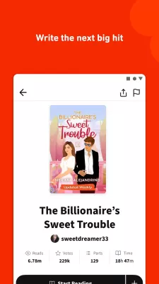 Wattpad screenshot2