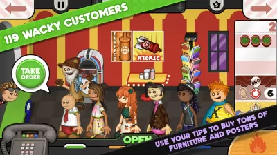 Papa's Wingeria To Go! screenshot4