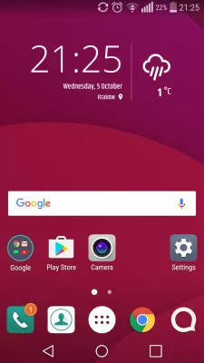 Simple weather & clock widget screenshot2