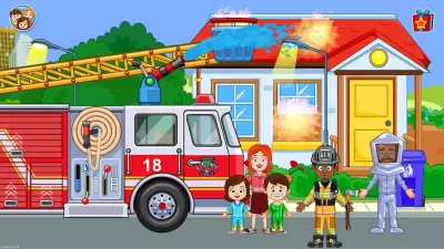 Firefighter: Fire Truck games screenshot3