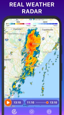 RAIN RADAR screenshot1
