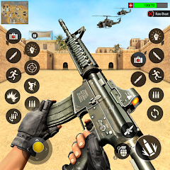 FPS Commando Strike: Gun Games MOD APK icon