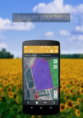 GPS Fields Area Measure PRO screenshot1