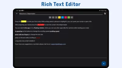 Nano Teleprompter screenshot1