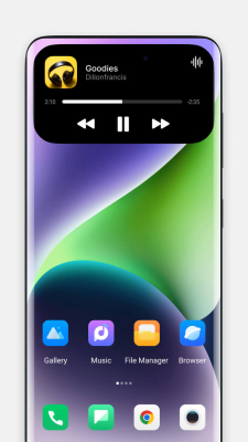 Dynamic Island iOS notch screenshot2