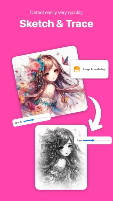Draw Anime Sketch screenshot1