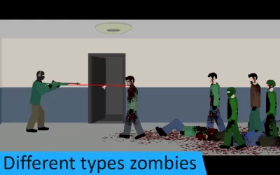 Flat Zombies: Defense&Cleanup screenshot4