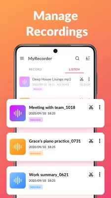 Voice Recorder & Voice Memos screenshot1