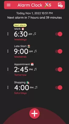 Simple Alarm Clock+Night Clock screenshot3