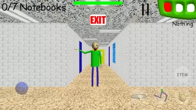 Baldi's Basics Classic screenshot1