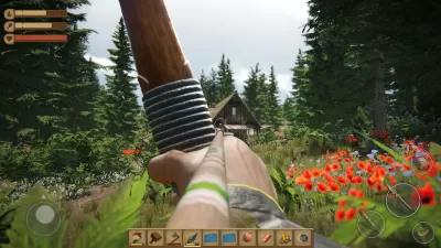 Woodcraft Island Survival Game screenshot1