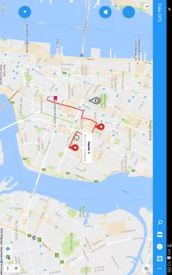 Fake GPS Joystick & Routes Go screenshot1