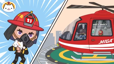 Miga Town: My Fire Station screenshot3
