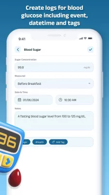 Diabetes Diary, Blood Glucose screenshot3