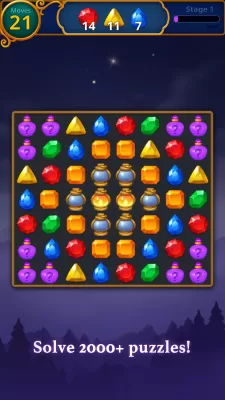 Jewels Magic: Mystery Match3 screenshot1