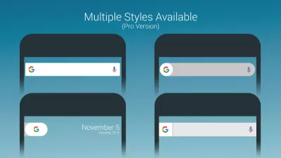Custom Search Bar Widget CSBW screenshot1