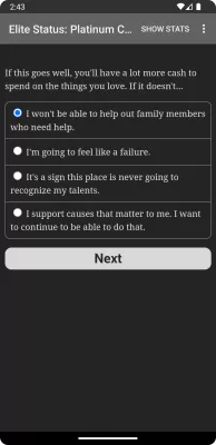 Elite Status screenshot1