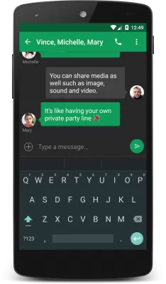 Chomp SMS screenshot1