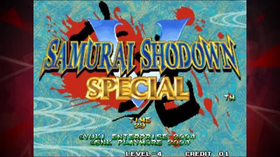 SAMURAI SHODOWN V SPECIAL screenshot2