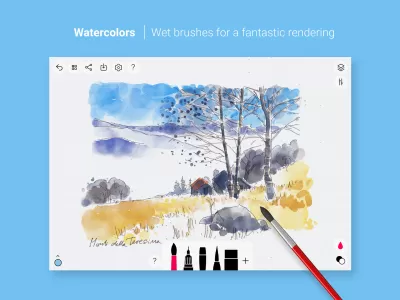 Tayasui Sketches screenshot3