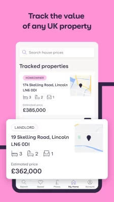 Zoopla home property search UK screenshot2