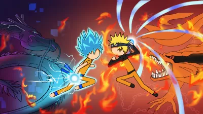 Stick Hero Fight : All-Star screenshot1