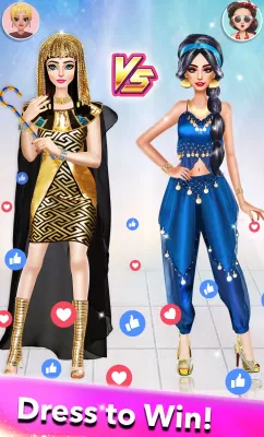 Fashion Game Makeup & Dress up screenshot1