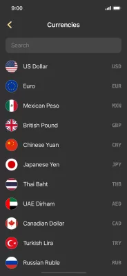 Currency converter offline screenshot3