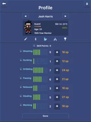 Hoop League Tactics screenshot2